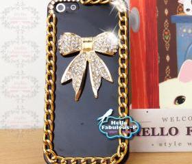 iPhone 5 Case Cell Phone Case Cover Bling Cover Studded iPhone Case Plastic Cover Personalized Samsung Galaxy Case